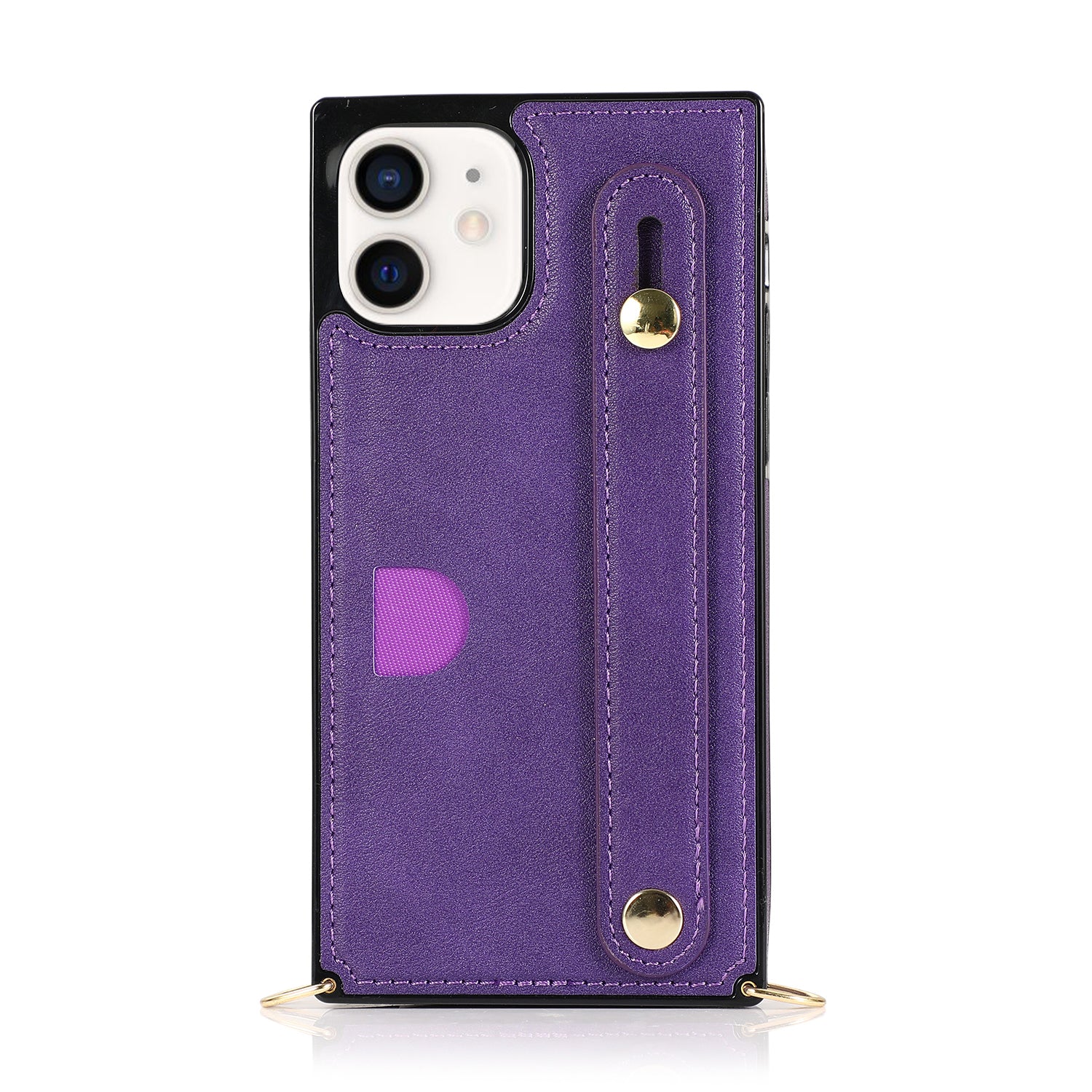 Fashion Leather Case with 1 Credit Card Slots for iPhone 11 (6.1")