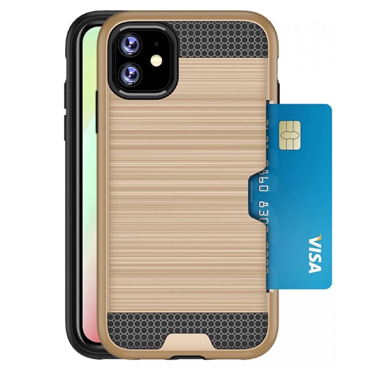 Slidable Card Holder case for iPhone 11 (6.1")