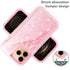 iPhone 12 Pro Max (6.7") Transparent Floating Glitter Heavy Duty Case