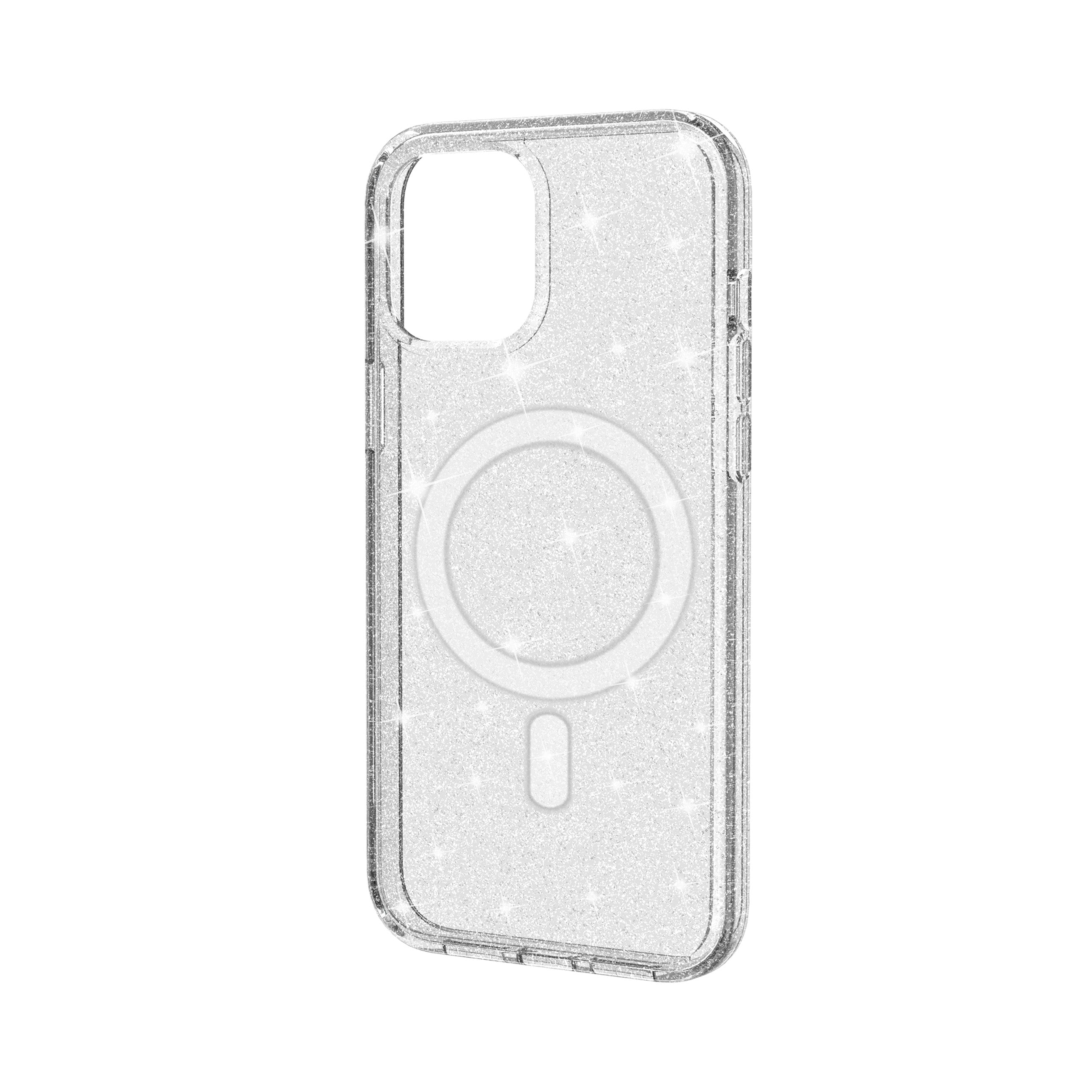 iPhone 14 Plus(6.7") Magnetic acy ttraction shiny transparenPhone Case