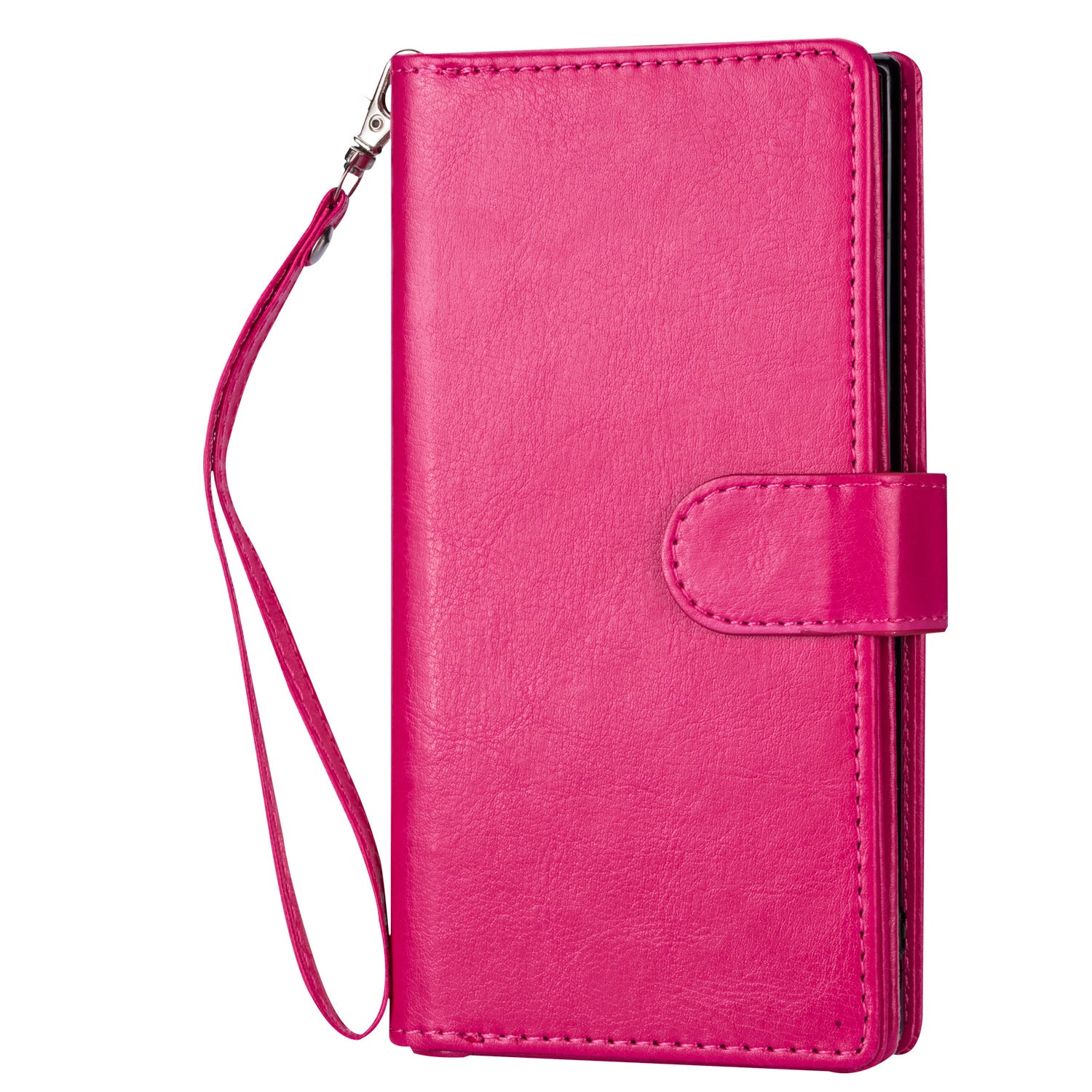 iPhone 11 Pro (5.8") 2 in 1 Leather Wallet Case With 9 Credit Card Slots and Removable Back Cover 