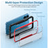 iPhone 12 Pro Max Case with Colorful Bumper Full Body Heavy duty case