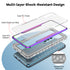 Color bumper full body heavy protection design, suitable for Samsung Galaxy S22 Plus