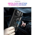 Ring Magnetic GPS car mount Phone Holder Case wiht Transparent Acrylic for iPhone 13 Pro (6.1 ")