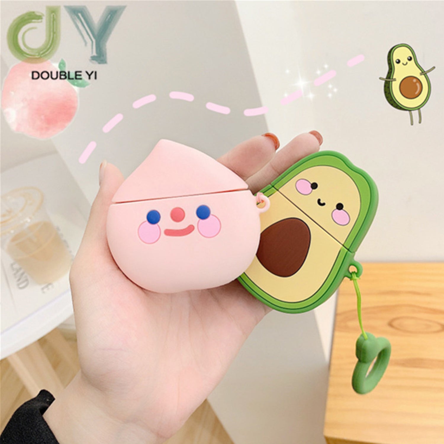 Cartoon Cute Silicone Soft Case For AirPods 2