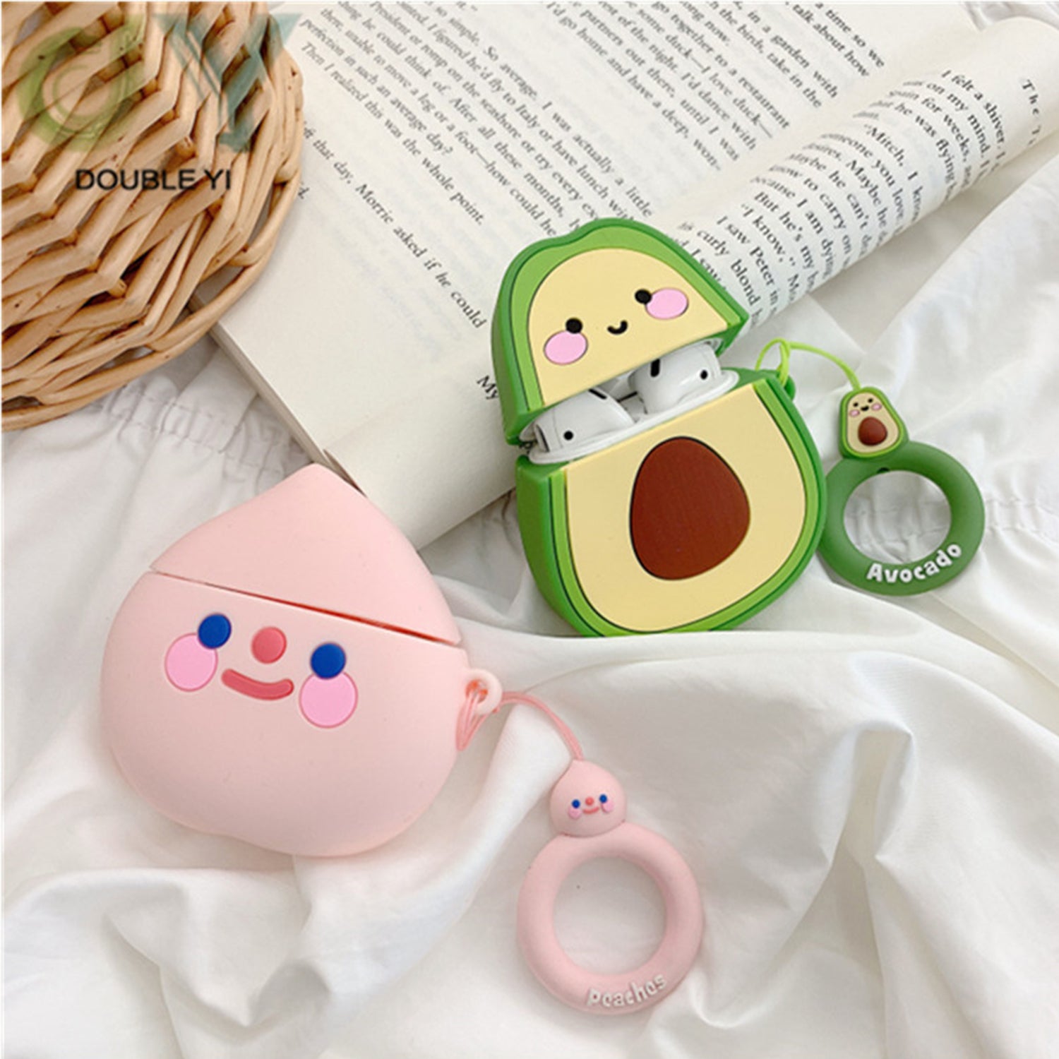 Cartoon Cute Silicone Soft Case For AirPods 2