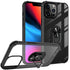 Ring Magnetic GPS car mount Phone Holder Case wiht Transparent Acrylic for iPhone 13 Pro (6.1 ")