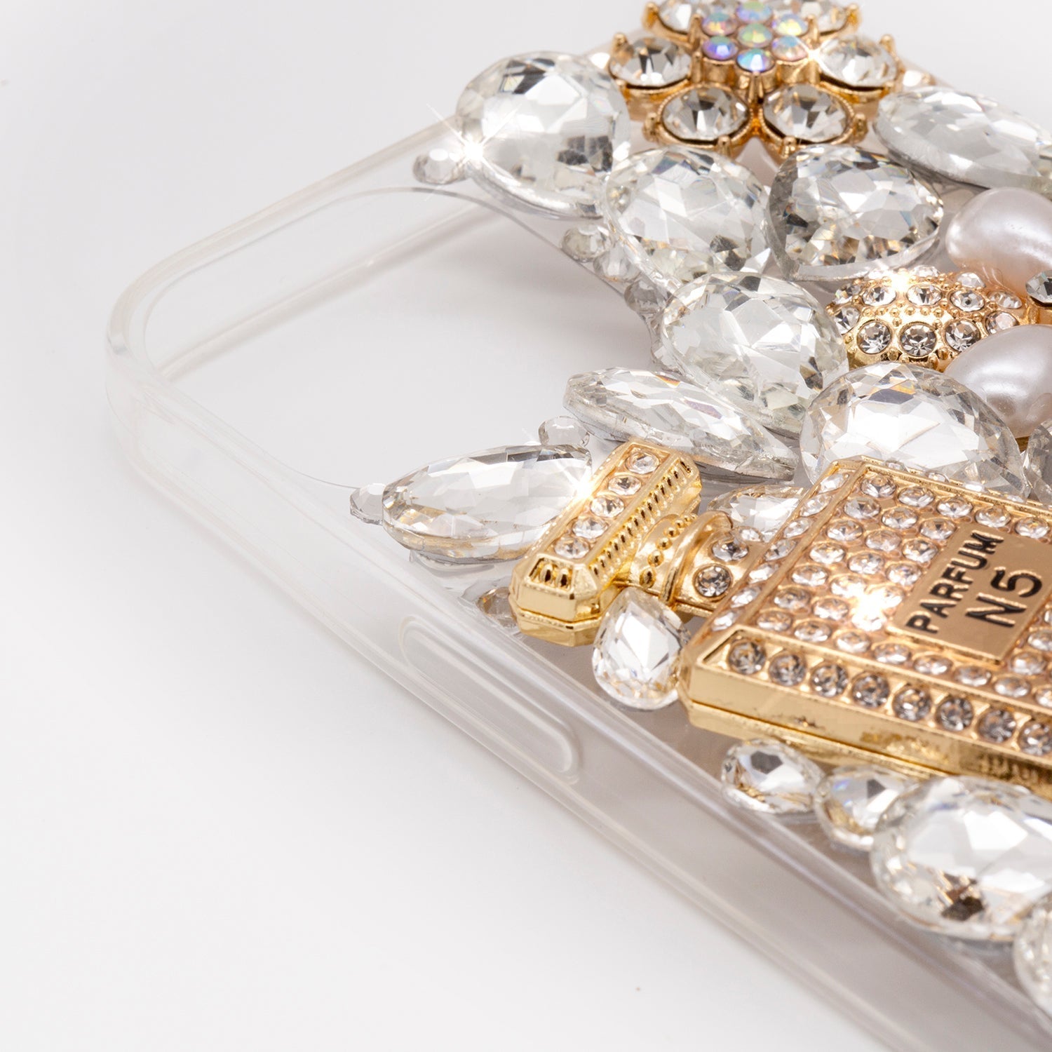 iPhone 14/13 3D diamond luxury bling bling TPU case