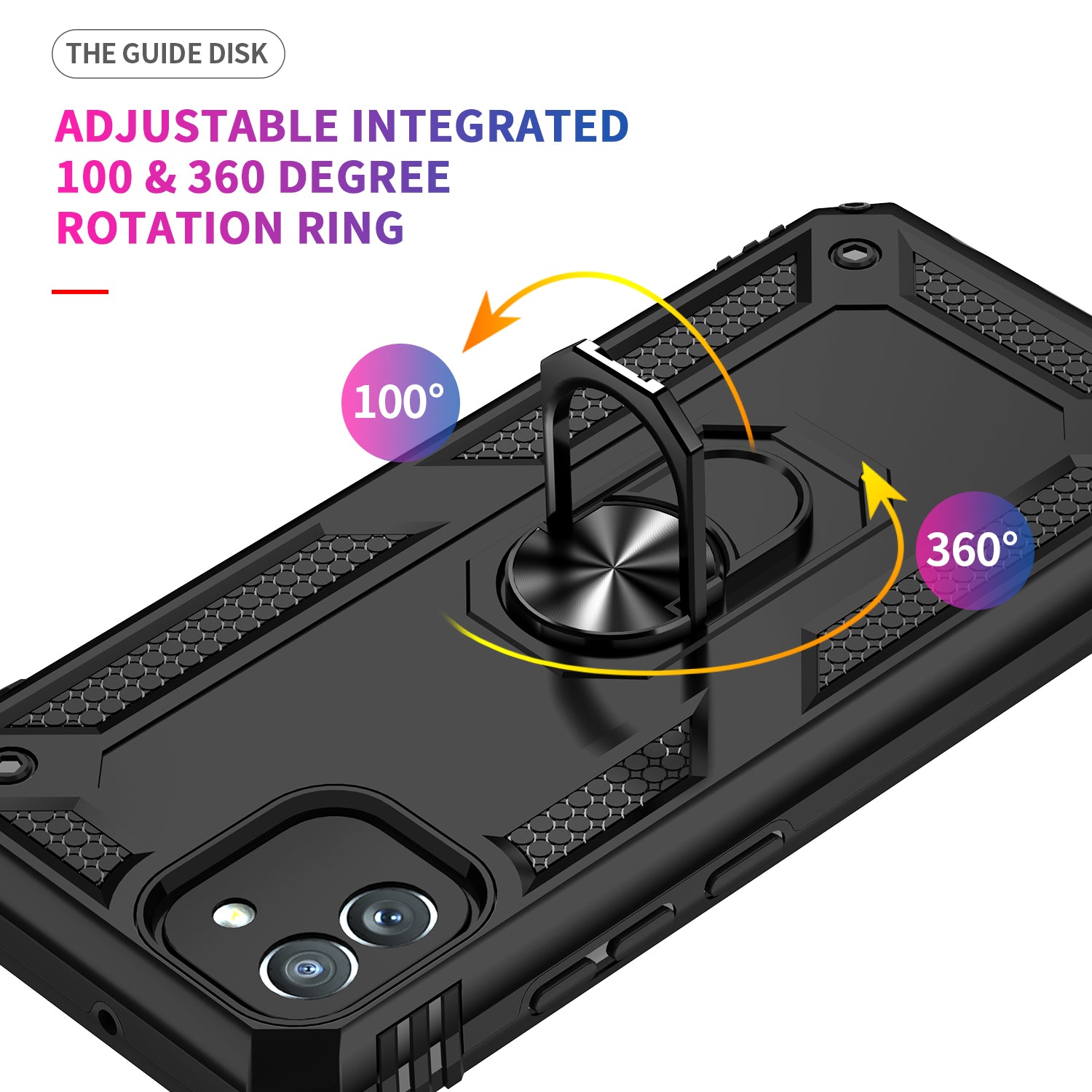 Samsung Galaxy A03 Ring Magnetic GPS car mount Phone Holder