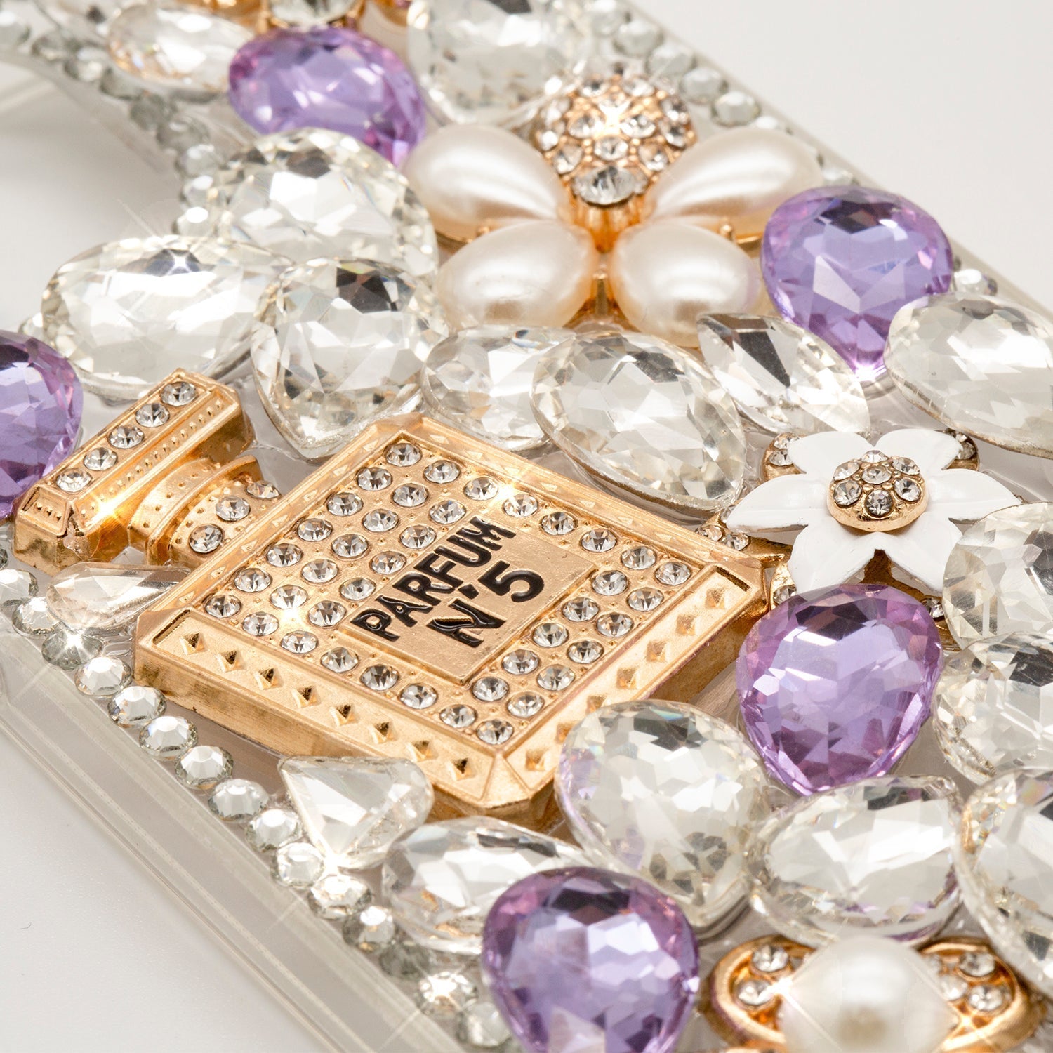 iPhone 14/13 3D diamond luxury bling bling TPU case