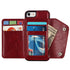 Kickstand Wallet Case with Credit Card Pockets for iPhone 8&7