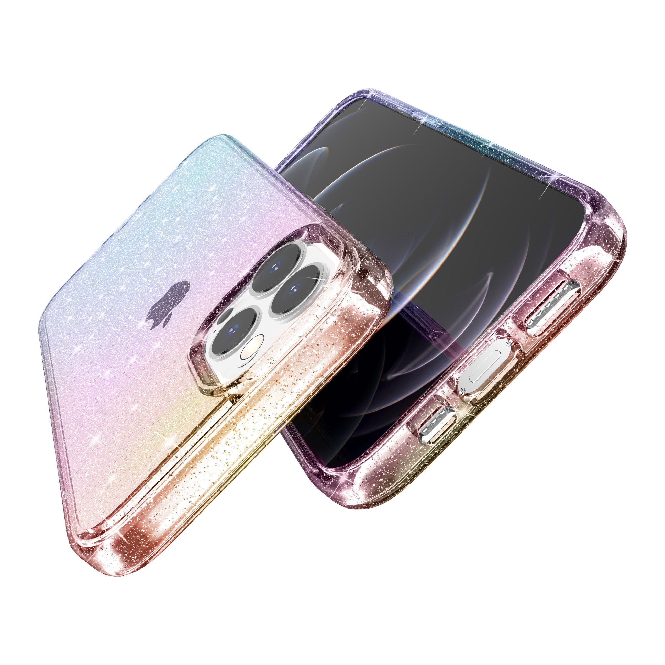 iPhone 14 Pro gradient shiny transparency Case