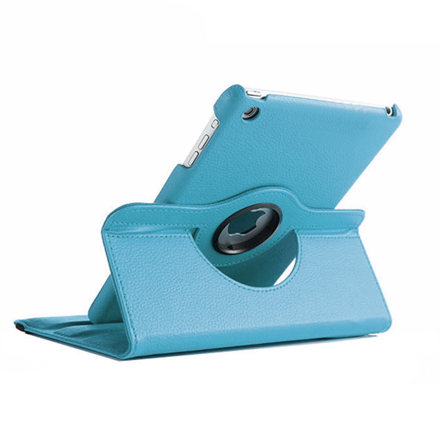 360 Degrees Rotating Leather Standing Case for iPad Mini 3