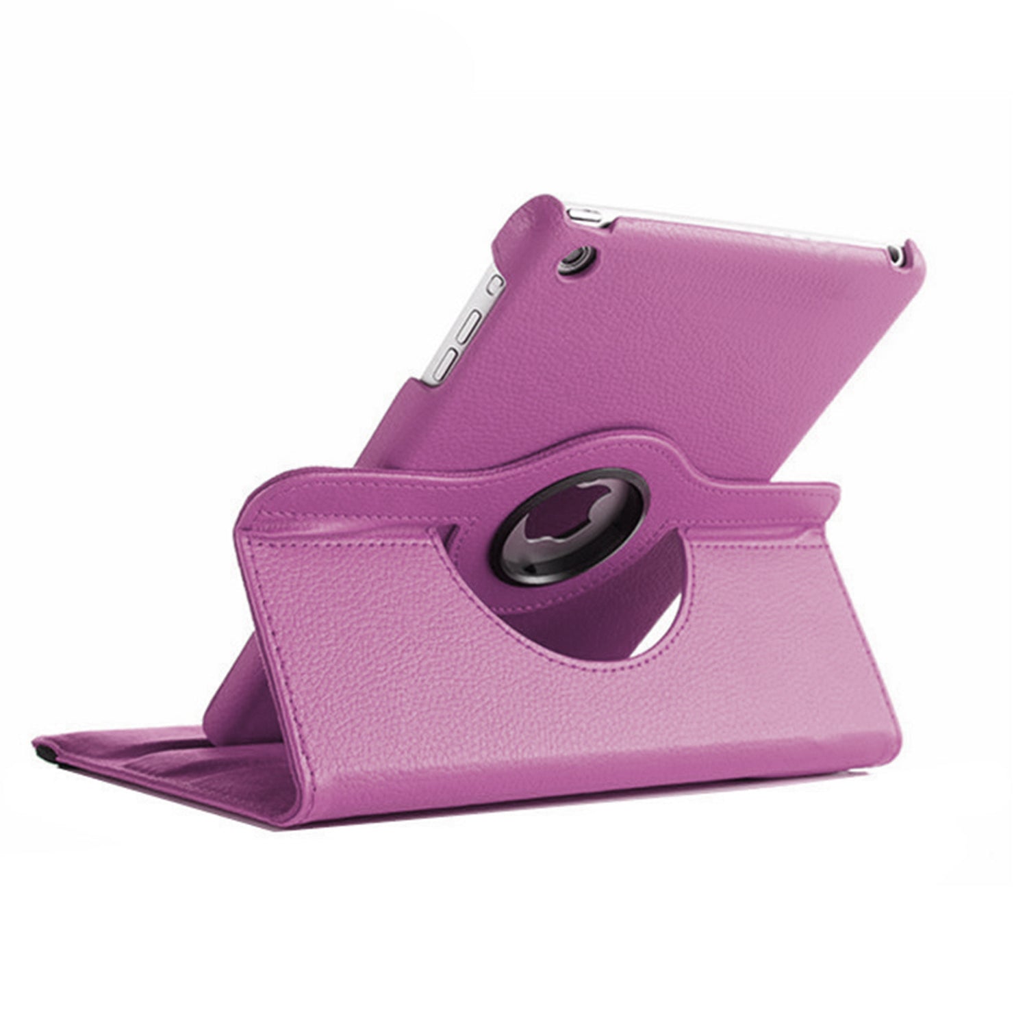 360 Degrees Rotating Leather Standing Case for iPad Mini 4