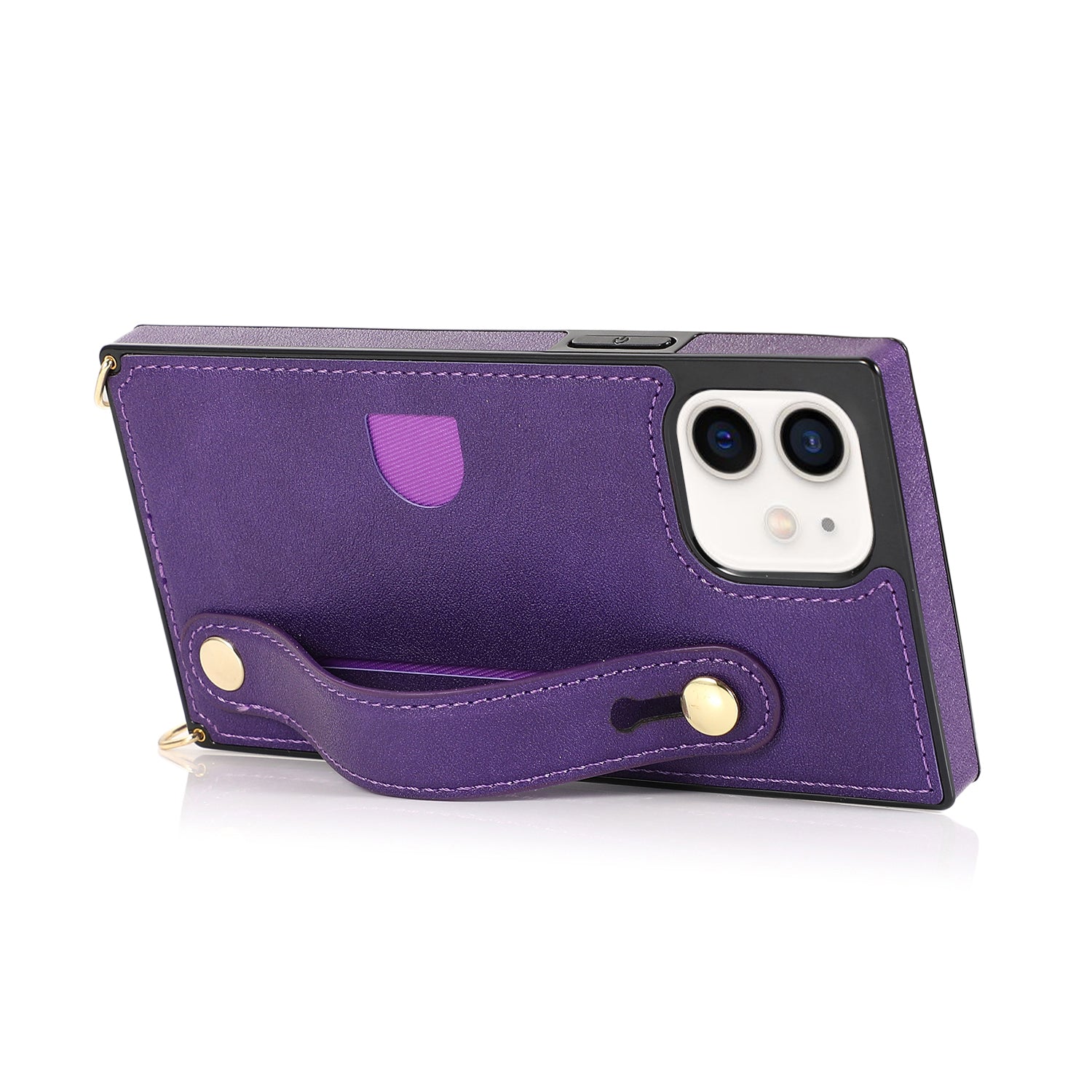 Fashion Leather Case with 1 Credit Card Slots for iPhone 11 (6.1")