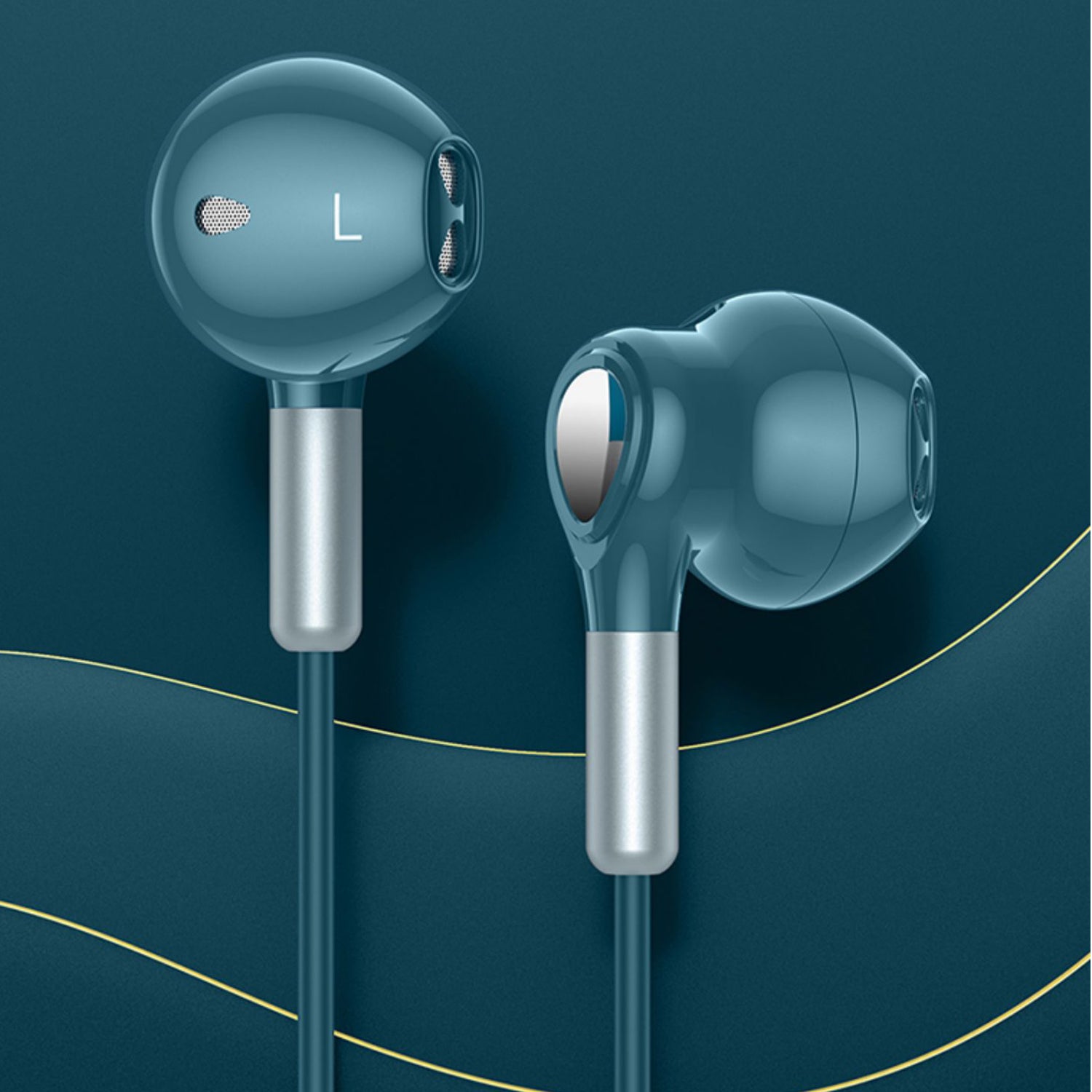 Type-c in ear wired headset