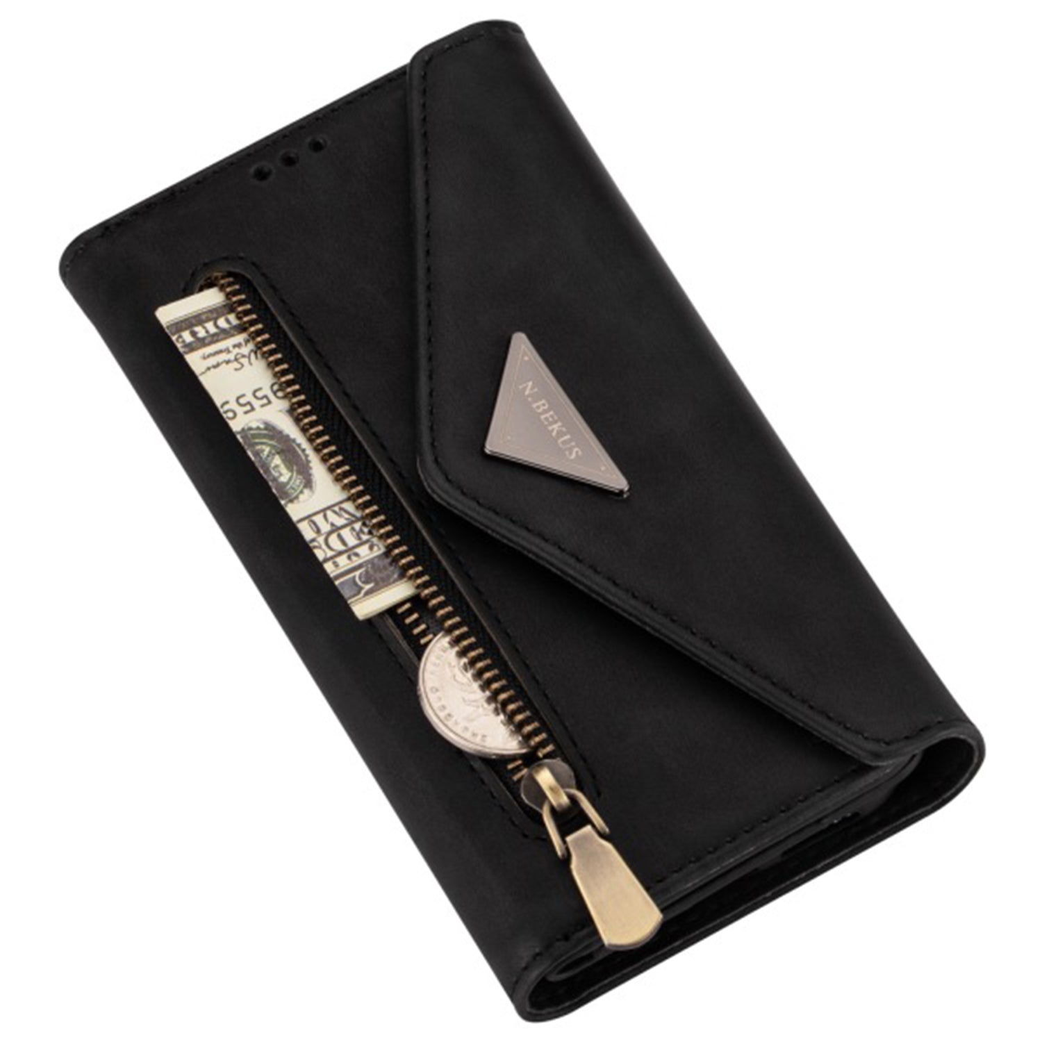 iPhone 11 2 IN 1 Leather Wallet Case  with 7 Credit Card Slots