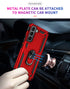 Ring Magnetic GPS car mount Phone Holder for Samsung Galaxy S22 Case