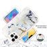 iPhone 11 Pro (5.8") Anti-Shock Durable Protective TPU Heavy Duty Marble Clear Case