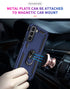 Ring Magnetic GPS car mount Phone Holder for Samsung Galaxy S22 Plus Case