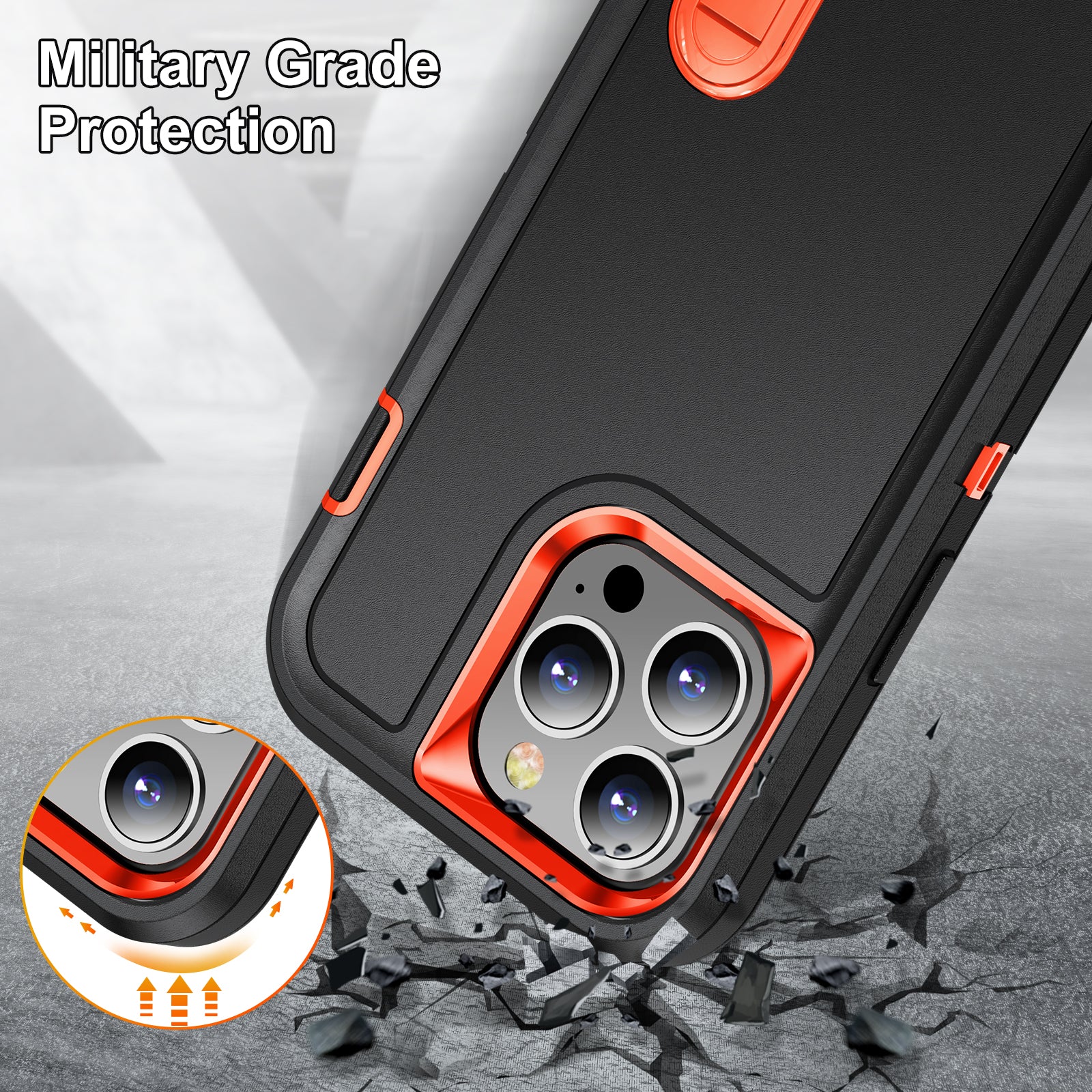 Kickstand anti-dropProtection Case for iPhone 13 Pro