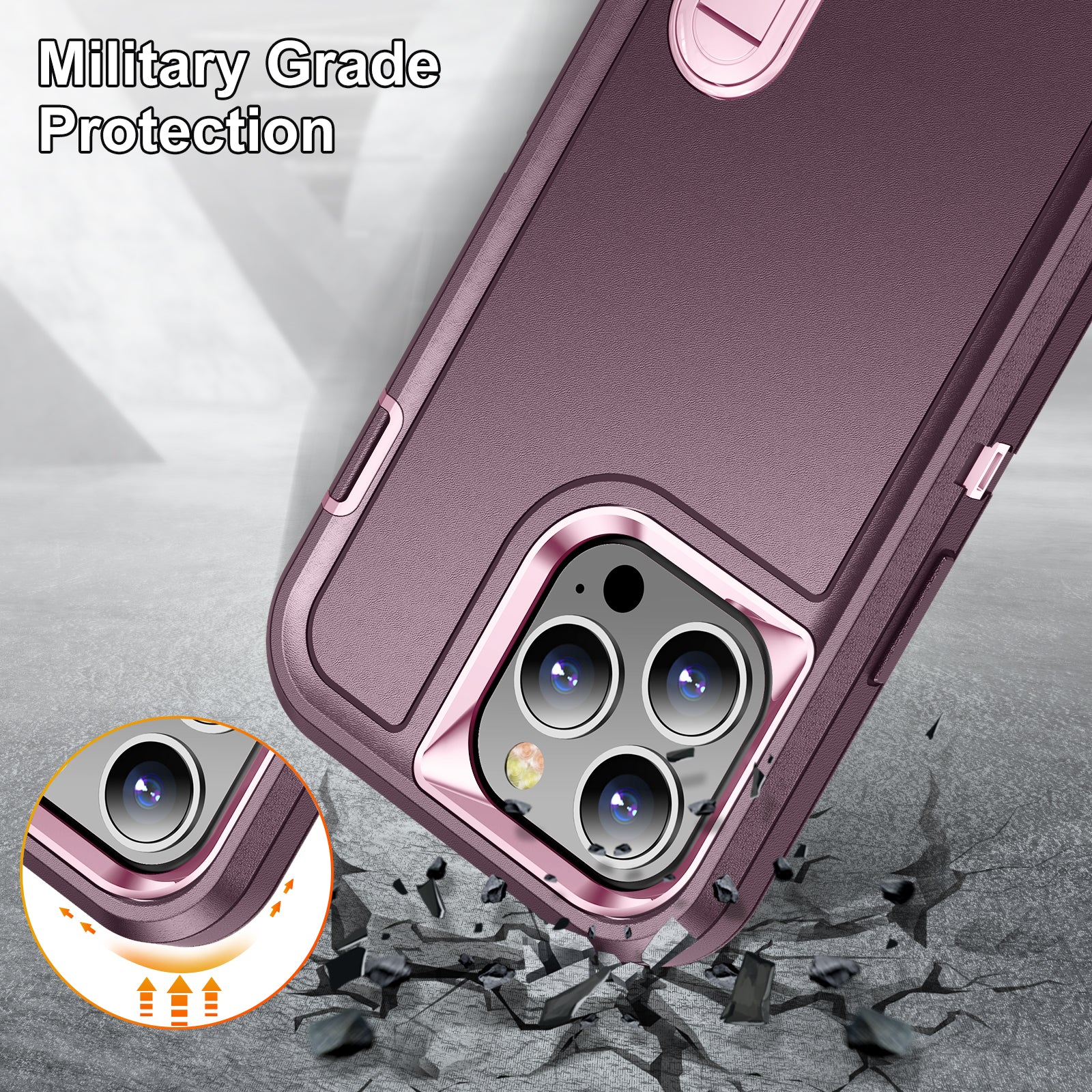 Kickstand anti-dropProtection Case for iPhone 13 Pro