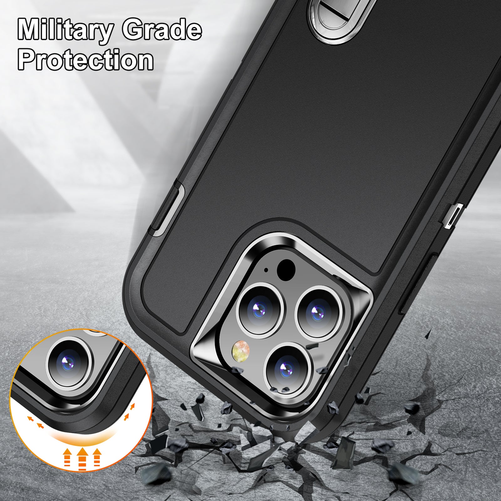 Kickstand anti-dropProtection Case for iPhone 13 Pro