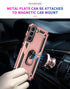 Ring Magnetic GPS car mount Phone Holder for Samsung Galaxy S22 Case