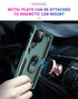 Ring Magnetic GPS car mount Phone Holder for Samsung Galaxy S22 Ultra Case