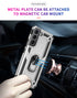 Ring Magnetic GPS car mount Phone Holder for Samsung Galaxy S22 Case