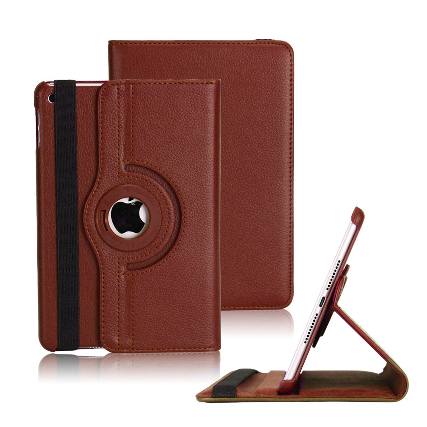 360 Degree Rotating Leather Standing Case for iPad Air 2