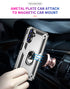 Samsung Galaxy A14 Case Ring Magnetic GPS car mount Phone Holder case