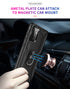 Ring Magnetic GPS car mount Phone Holder for Samsung Galaxy A72(5G)Case