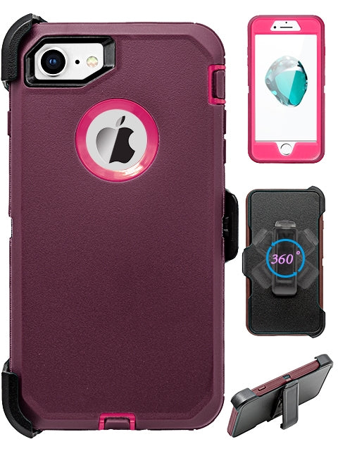 iPhone 8 & 7 Full Protection Heavy Duty Shockproof Case