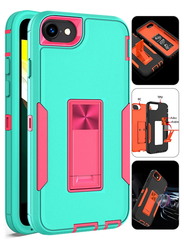 iPhone  6/7/8(4.7'') Kickstand fully protected heavy-duty shockproof case