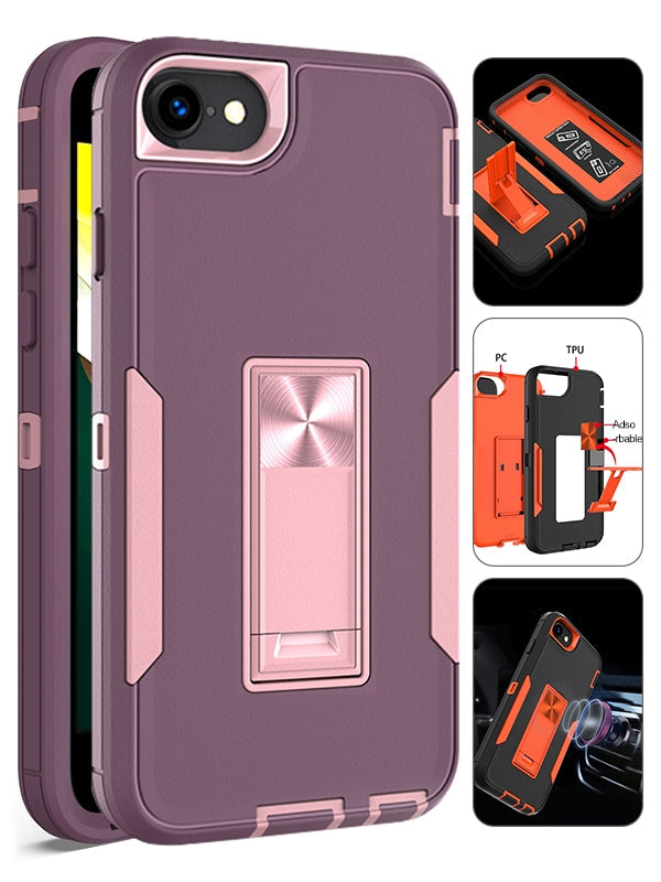 iPhone  6/7/8(4.7'') Kickstand fully protected heavy-duty shockproof case