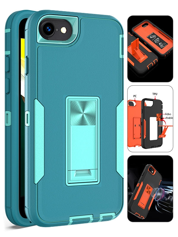 iPhone  6/7/8(4.7'') Kickstand fully protected heavy-duty shockproof case