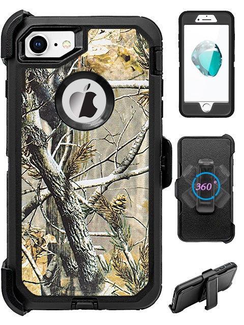 iPhone 8 & 7 Design Full Protection Heavy Duty Shockproof Case