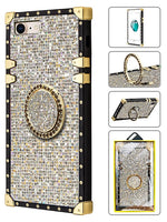 iPhone 8/7 TPU Luxury Diamonds Fashion Case with Kickstand