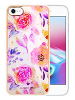 iPhone 7/8G(4.7") TPU painted fashion flower case