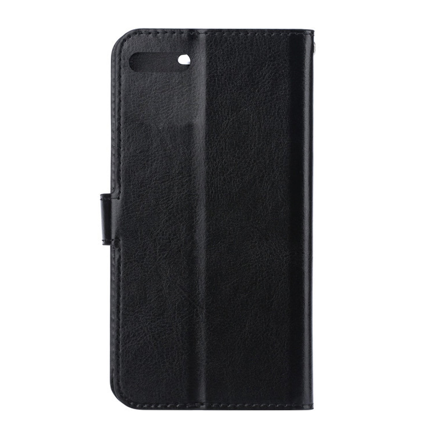 iPhone 8 & 7 Plus Real Plain Leather Wallet Case