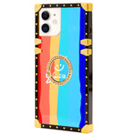 iPhone 11 (6.1") TPU Luxury Blue Stripe Fashion Case with Kickstand