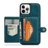 iPhone 14 Pro Magnetic 2 in1  Leather card bag case  and Removable Back Cover