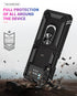 Samsung Galaxy Z Flip 4 ring Magnetic GPS car mount Phone holder case