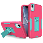 iPhone XR Kickstand fully protected heavy-duty shockproof case