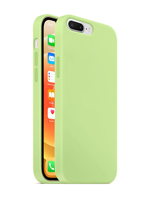 iPhone 8/7/6 Plus Colorful Liquid Silicone Gel Rubber Case