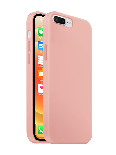 iPhone 8/7/6 Plus Colorful Liquid Silicone Gel Rubber Case