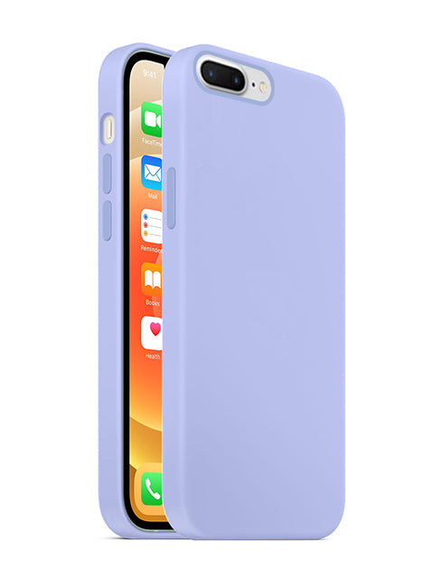 iPhone 8/7/6 Plus Colorful Liquid Silicone Gel Rubber Case