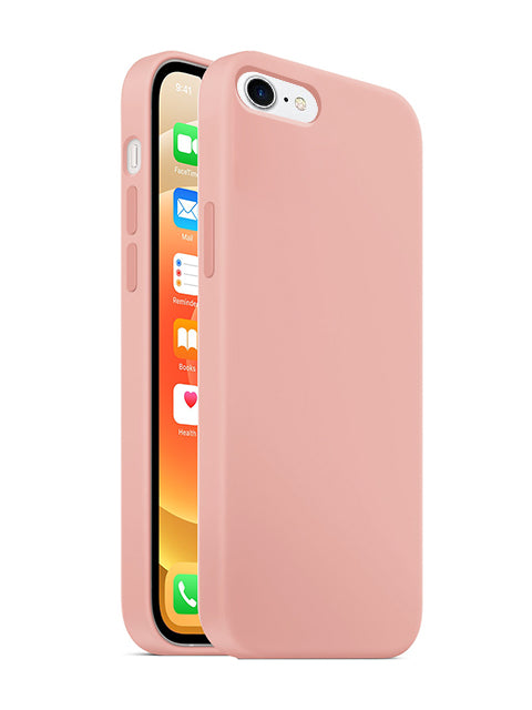 iPhone 8/7/6  Colorful Liquid Silicone Gel Rubber Case