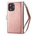 iPhone 11 Pro (5.8") 2 in 1 Leather Wallet Case With 9 Credit Card Slots and Removable Back Cover 